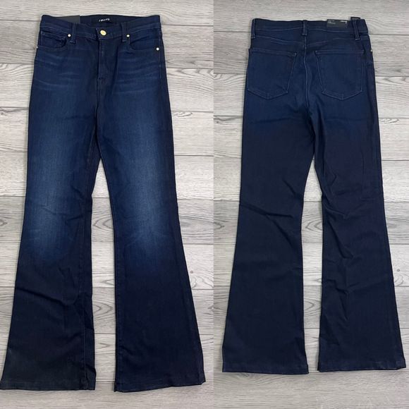 J Brand Denim - J Brand Maria Women Size 29 Flare Wide Leg Cotton High Rise Denim NEW Jeans Boho